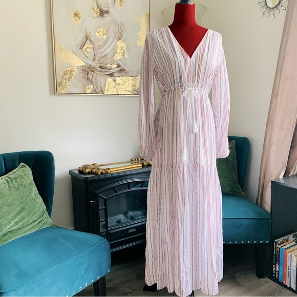 FEW MODA BOHO MAXI DRESS - Picture 2 of 13